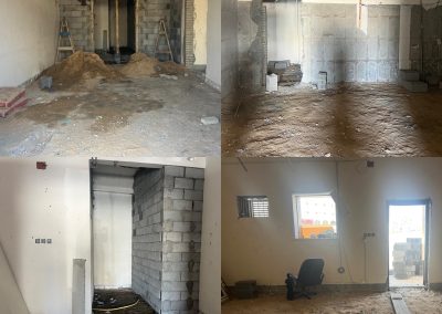إعادة ترميم وتوسيع المغسلة حسب المواصفات النموذجية بكافة متطلباتها البشرية والفنية والتقنية والتنظيمية