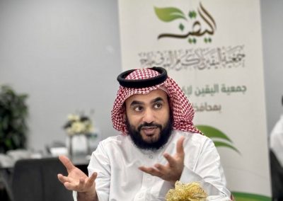 زيارة الأمين العام لمؤسسة#إكرام الموتى الأهلية أ.فايز العمري  ومسؤول المبادرات أ. صالح العيد