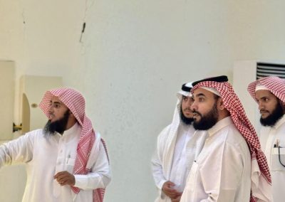 زيارة الأمين العام لمؤسسة#إكرام الموتى الأهلية أ.فايز العمري  ومسؤول المبادرات أ. صالح العيد